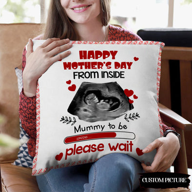 Personalized Gift For Future Mummy Happy Mother's Day Pillow - PP - LT0803226