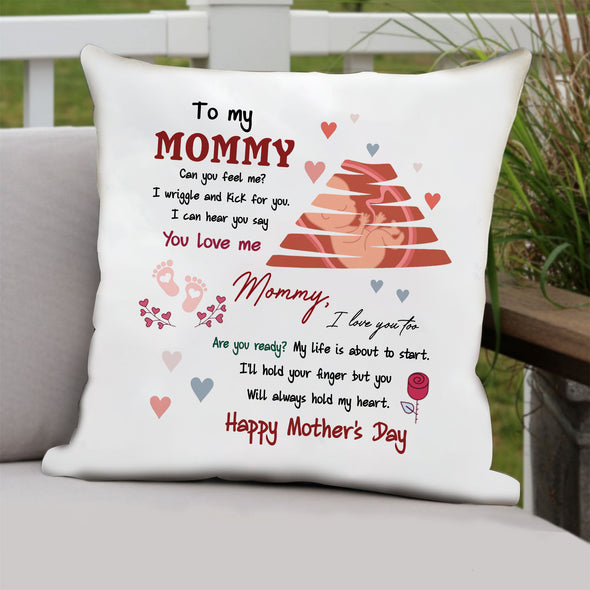 Gift For Future Mommy Can You Feel Me Pillow - PP - LT3003226