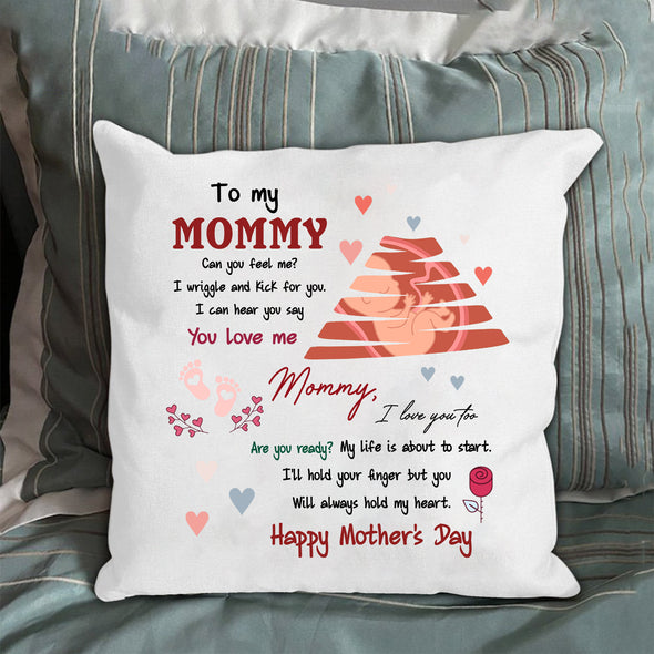 Gift For Future Mommy Can You Feel Me Pillow - PP - LT3003226