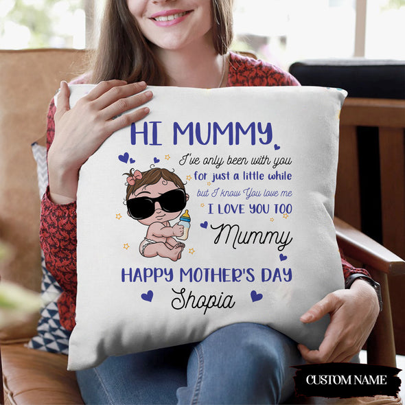 Personalized Gift For Future Mummy I've Only Been With You For Just A Little While Pillow - PP - LT2302227