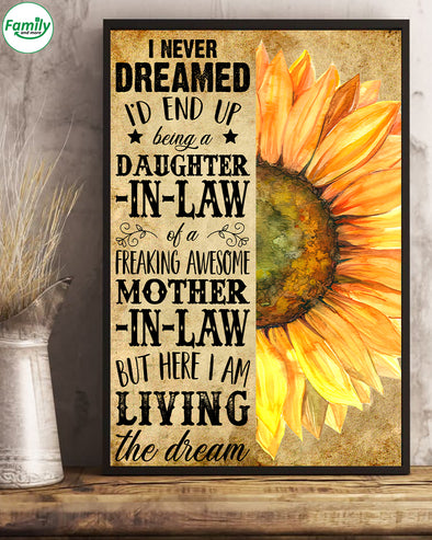 I never dreamed Vertical Poster