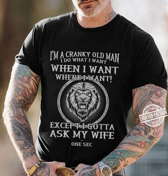 I'm A cranky old man-nk Classic T-Shirt