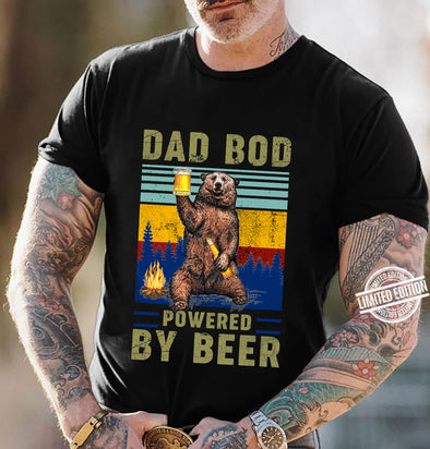 Dad Bod powered by beer-nk Premium Fit Mens Tee