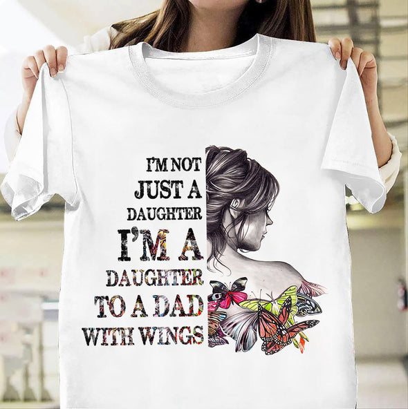I'm a Daughter to a Dad with wings-nk Classic T-Shirt