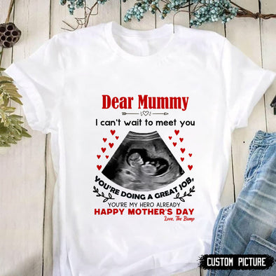 Personalized Gift  For Future Mummy You Are My Hero Already T-shirt - PP - LT1002221