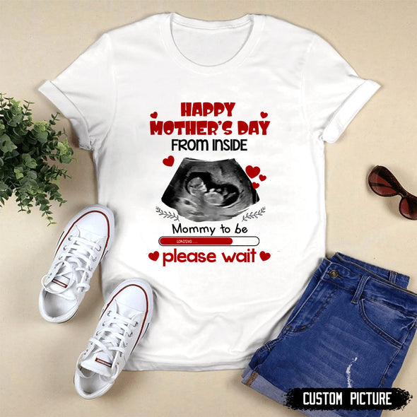 Personalized Gift For Future Mommy Happy Mother's Day T-shirt - PP - LT1603221