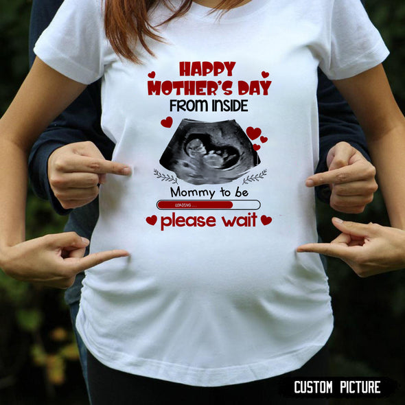 Personalized Gift For Future Mommy Happy Mother's Day T-shirt - PP - LT1603221