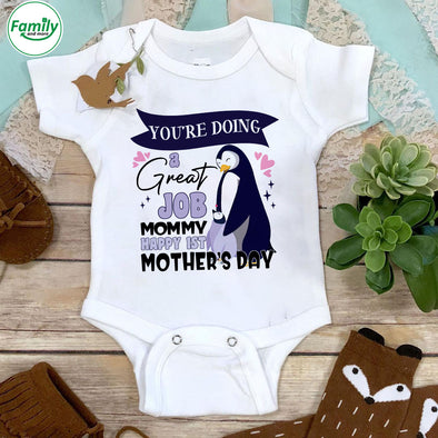 Gift For Future Mommy Happy Mother's Day Onesie - PP - LT1903221