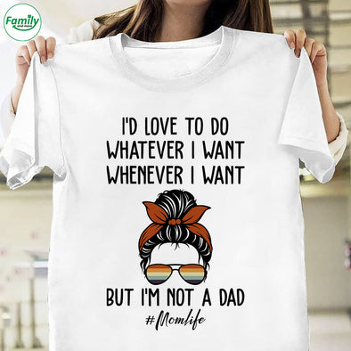 I'd love to do but I'm not a Dad - NK Premium Fit Ladies Tee