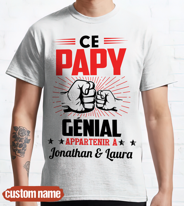 Cadeau Pour Papy Ce Papy Genial T-Shirt - JD - TT2405229