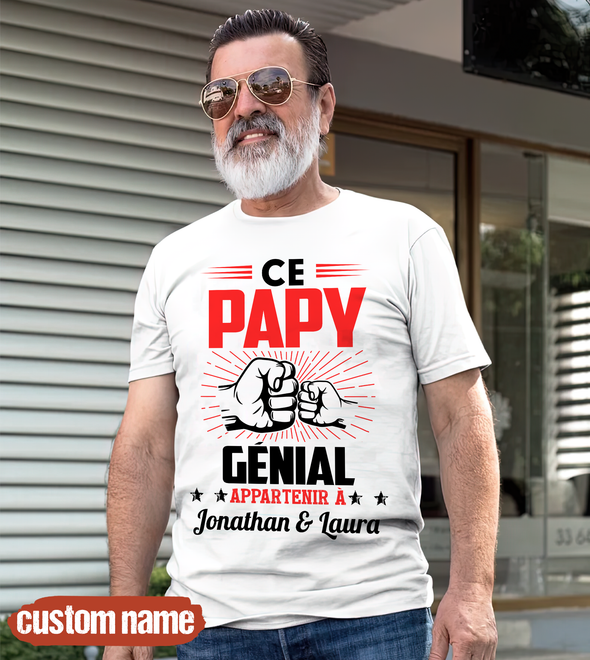 Cadeau Pour Papy Ce Papy Genial T-Shirt - JD - TT2405229