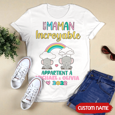Gift For Mommy Cette Maman Incroyable T-Shirt - AD - TT2903225 2