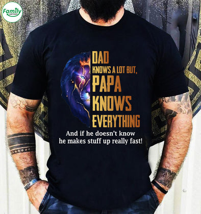 Papa knows everything-kv Classic T-Shirt