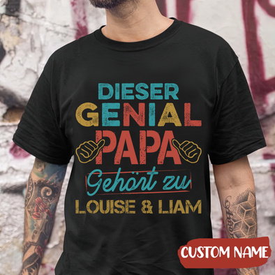 Dieser Genial Papa T-Shirt - AD - TT2304224