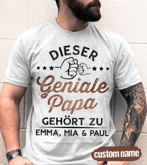 Dieser Genial Papa T-Shirt - AD - TT2504225