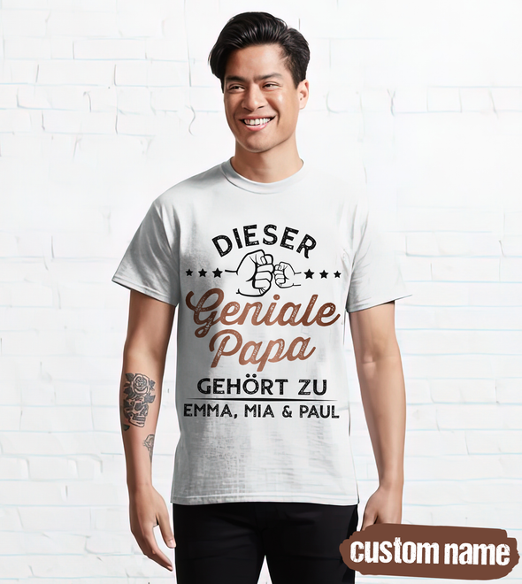 Dieser Genial Papa T-Shirt - AD - TT2504225