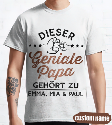 Dieser Genial Papa T-Shirt - AD - TT2504225
