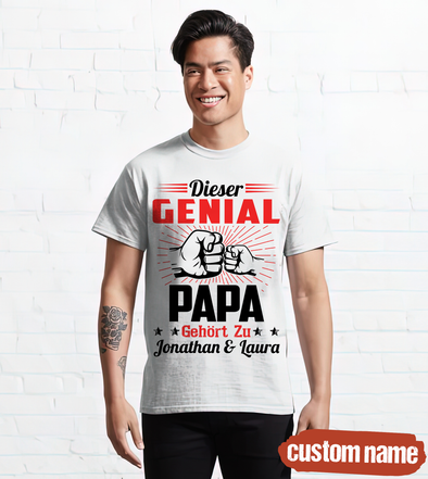 Dieser Genial Papa T-Shirt - AD - TT2504227 3