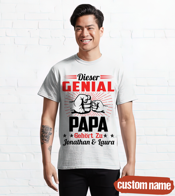 Dieser Genial Papa T-Shirt - AD - TT2504227 3