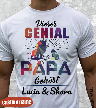 Dieser Genial Papa T-Shirt - AD - TT2604221 2