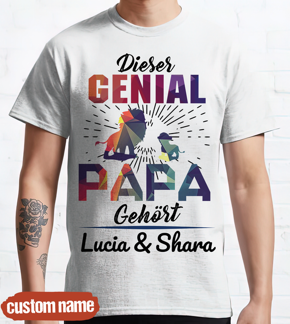 Dieser Genial Papa T-Shirt - AD - TT2604221 2