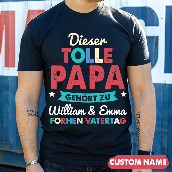 Dieser Tollen Papa T-Shirt - AD - TT2604222 8