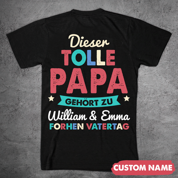Dieser Tollen Papa T-Shirt - AD - TT2604222 8