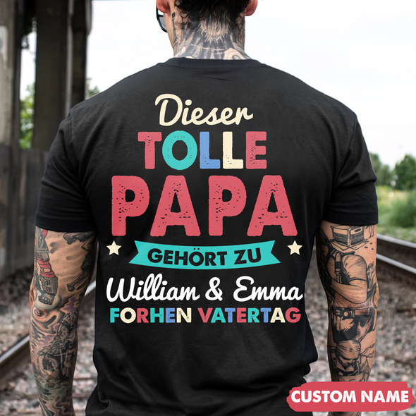Dieser Tollen Papa T-Shirt - AD - TT2604222 8
