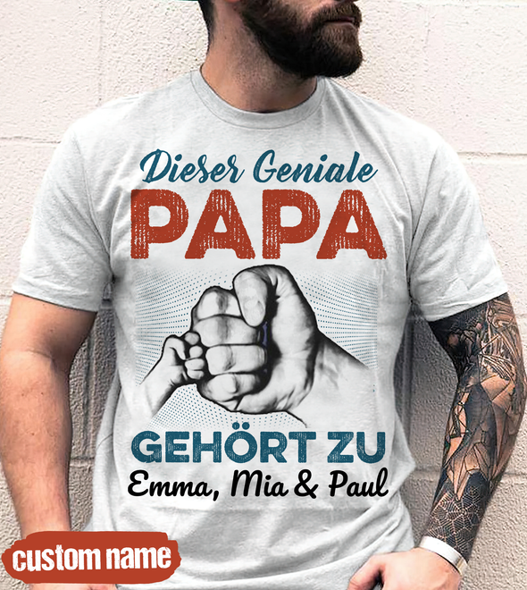 Dieser Genial Papa T-Shirt - AD - TT2604224 8