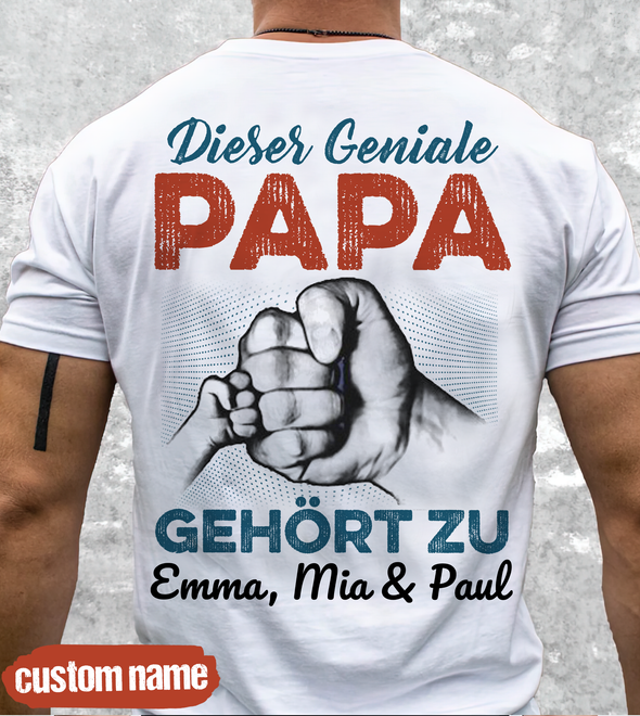 Dieser Genial Papa T-Shirt - AD - TT2604224 8