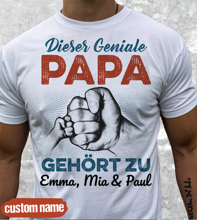 Dieser Genial Papa T-Shirt - AD - TT2604224 8