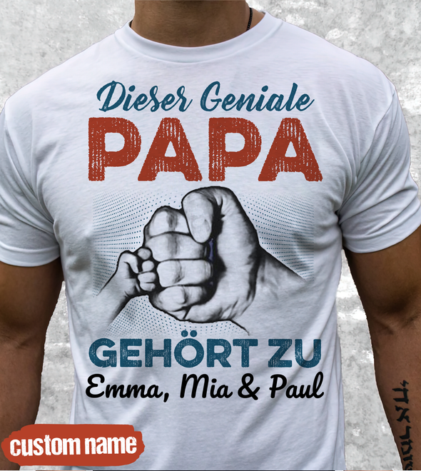 Dieser Genial Papa T-Shirt - AD - TT2604224 8