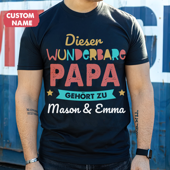 Dieser Wunderbare Papa T-Shirt - JD - TT10052216