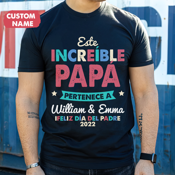Regalo Para Papa Este increíble - Tshirt - JD - TT2005225