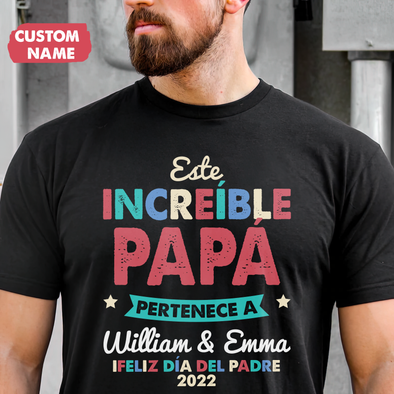 Regalo Para Papa Este increíble - Tshirt - JD - TT2005225