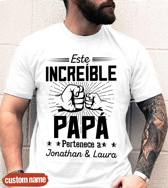 Regalo Para Papa Este increíble - Tshirt - JD - TT2005226