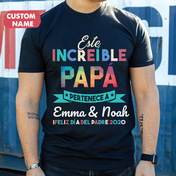 Regalo Para Papa Este increíble - Tshirt - JD - TT2005227