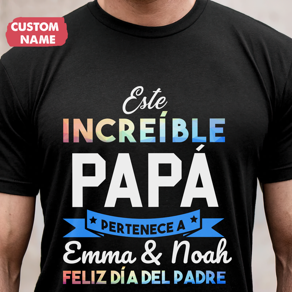 Regalo Para Papa Este increíble - Tshirt - JD - TT2005228