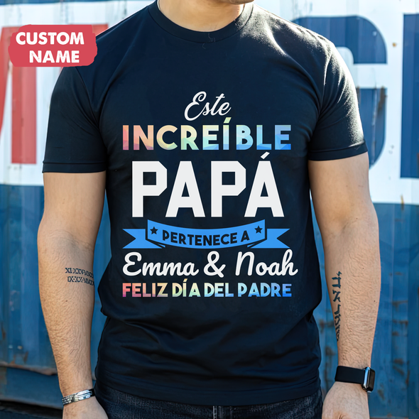 Regalo Para Papa Este increíble - Tshirt - JD - TT2005228