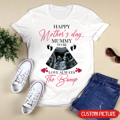 Personalized Gift For Future Mummy Always Love From The Bump T-shirt - MC - TT2402225