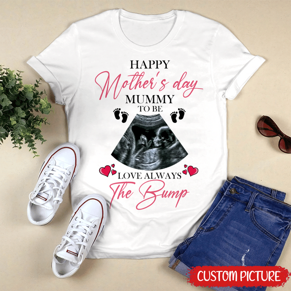 Personalized Gift For Future Mummy Always Love From The Bump T-shirt - MC - TT2402225