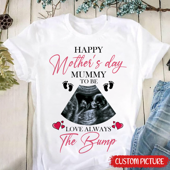 Personalized Gift For Future Mummy Always Love From The Bump T-shirt - MC - TT2402225
