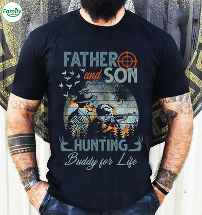 Father and Son Hunting Buddy for Life-nk Classic T-Shirt