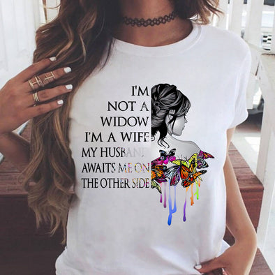 I'm not a widow I'm a Wife-nk Classic T-Shirt