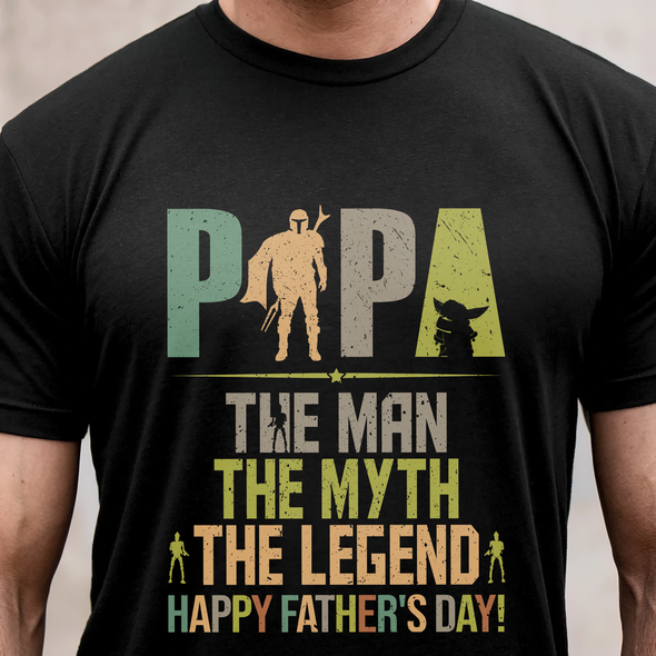 Gift For Dad Papa The Man T-Shirt - JD - TT2705226