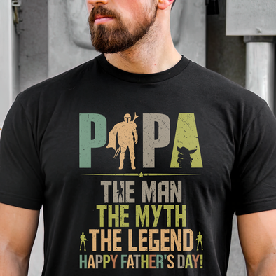 Gift For Dad Papa The Man T-Shirt - JD - TT2705226