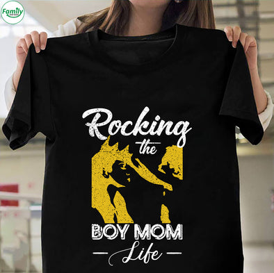 Rocking the boy mom life Classic T-Shirt