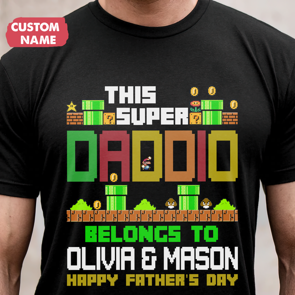 Gift For Dad This Super Daddio T-Shirt - JD - TT2705223