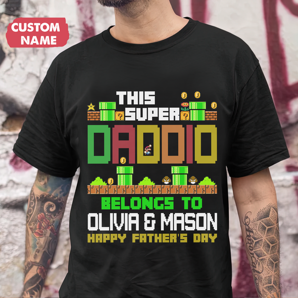 Gift For Dad This Super Daddio T-Shirt - JD - TT2705223