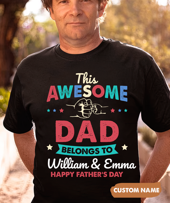 Gift For Daddy This Awesome Dad T-Shirt - JD - TT2405226